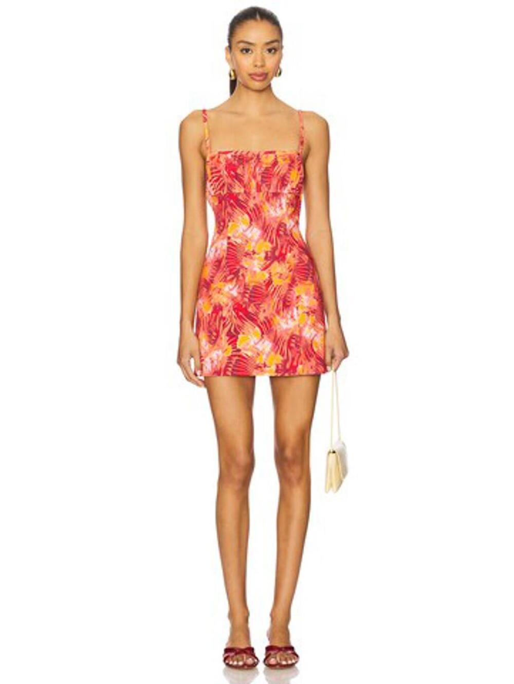 Free people Kerri Mini Dress in Heatwave Combo Free People